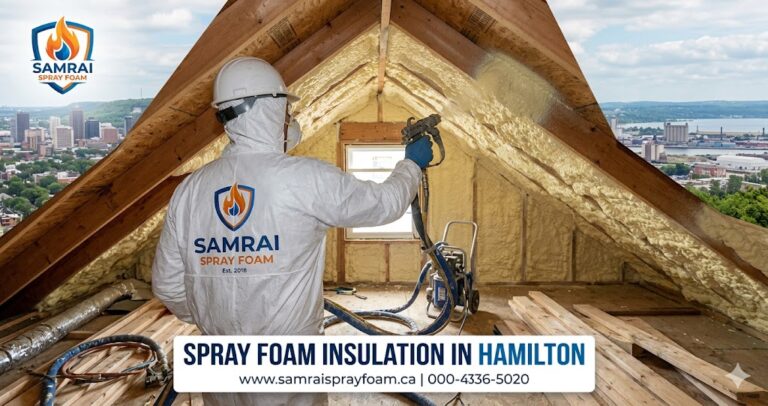Spray Foam Insulation in Hamilton